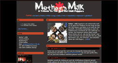 Desktop Screenshot of mothers-milk.de